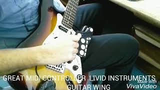 LIVID INSTRUMENTS   GUITAR WING   MIDI  CONTROLLER