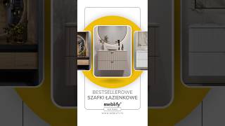 Bestsellerowe szafki łazienkowe | meblify.pl #meblify #meble #łazienka #home #homedecor