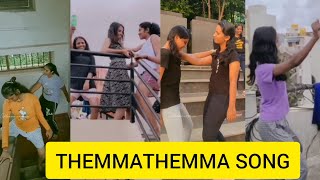 Themmathemma Song Girls Dance Troll Themmathemma Song DanceTelugu Trolls