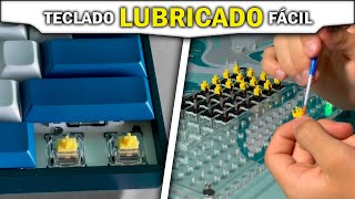 Teclado mecánico LUBRICADO 🈯 | Cómo lubricar un teclado (fácilmente explicado) | CurTech