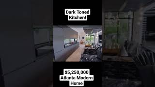 Stunning Luxury Kitchen in Atlanta GA! Dark Tones and Natural Light!