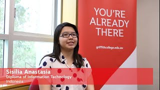 Indonesian student studying Diploma of IT explains why she chose Griffith College