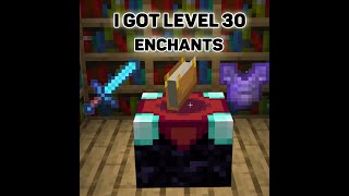 I Got Level 30 Enchants In Minecraft Hardcore.. | Episode 7