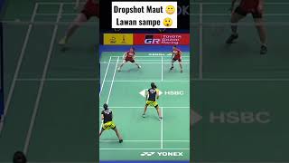 Dropshot maut Aimsard bikin lawan 😲 #shorts #badminton #dropshot please subscribe me 👇