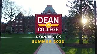 Dean College Summer Pre-College Program Forensics 2022