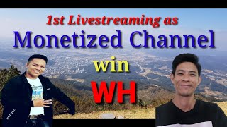 1st Livestreaming as Monetized Channel