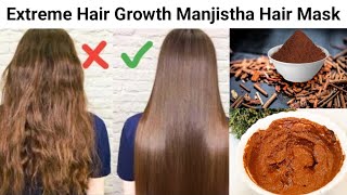 Manjistha Hair Mask to get rid of Hair Fall, Spilt Ends & Dandruff | Manjistha Hair Mask DIY