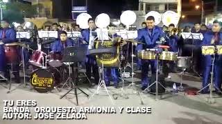 TU ERES BANDA ORQUESTA ARMONIA Y CLASE  JOSE ZELADA