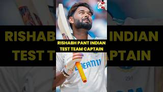 Rishabh Pant to succeed Rohit Sharma as India’s Test Captain. #shorts #youtubeshorts #rishabhpant