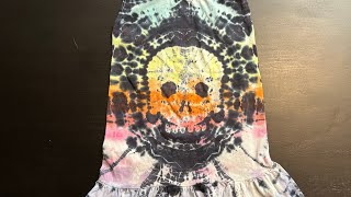 Tie Dye Doggy Skull Shirt (2 of 4)