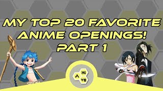 My Top 20 Favorite Anime Openings! | 100 Subs Special Part 1 | 20-11