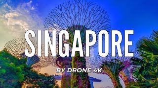 🌏 Singapore by DRONE 4K | Esplora la città del futuro con riprese mozzafiato dall'alto! 🚁