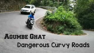 Agumbe Ghat | Hairpin Curves | Ride To Kasaragod