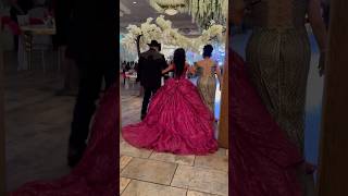 Ximena’s entrance was grand 🤩 #djponcesa #quinceañera #sanantonioquinceañera #sweet16