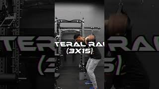 3in1 pro series ( shoulder work outs ) #reels #shoulderworkout #bodybuilding #vestafitness