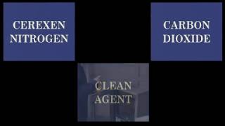 Clean agent (fire) extinguishing montage - how they compare