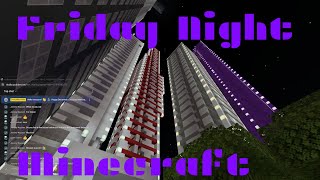 LIVE 🔴 Friday Night Minecraft Gameplay | Building City #livestream #minecraftlive