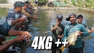 Mancing Ikan Mas Babon 4.3 KG Bareng Sona Saridona - Borongan Mancing Ikan Campur Harga 1.6 juta