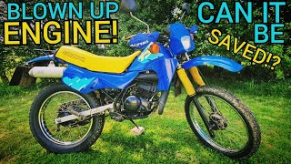 FIXING EVERYTHING WRONG WITH MY 1ST BIKE! ENGINE REBUILD! SUZUKI TS50X