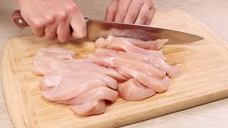 Delicious chicken breast recipe! Quick and Easy Chicken Breast Dinner!