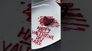 Valentine day cake #shortvideo