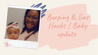 Burping and gas hacks | Dealing with nappy rash | Baby update | South African YouTuber