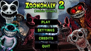 Zoonomaly 2 Official Teaser Trailer - The manager rides the catnap and the lion is the final boss?