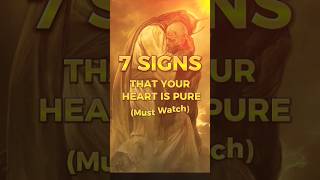 7-SIGNS YOUR HEART IS PURE #islam #shorts