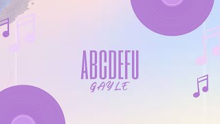 GAYLE - abcdefu Lyrics