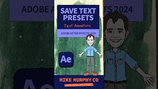 Save Text Animation Presets in After Effects