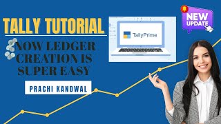 TALLY PRIME NEW UPDATE | NOW LEDGER CREATION IS SUPER EASY🤩🤩 | FETCHING DETAILS FROM GSTIN |