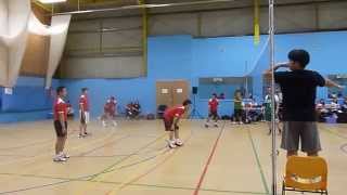 SPBA Volleyball red v green2014 3