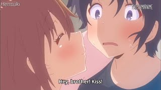 " ONII CHAN Kiss " Brother complex anime Compilation 🤣