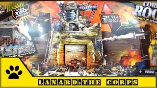 Lanard, The Corps - Rock Playset / Солдатики и огромное укрепление