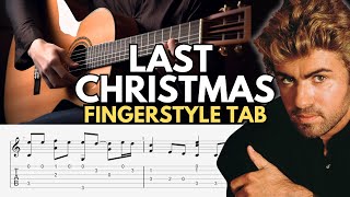 Last Christmas Fingerstyle Tab - George Michael / Wham