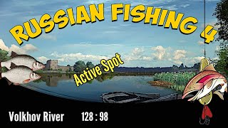 Russian Fishing 4 - Volkhov River - Active Spot Silver Bream - Rzeka Wołchow