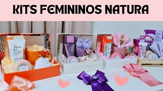 MONTANDO KITS FEMININOS NATURA PARA O DIA A DIA...