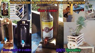 Ideias de artesanato lucrativa para você se inspirar,aumente sua renda #diy #artesanato