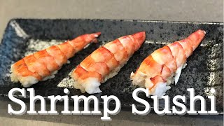 【Shrimp Sushi】 Japanese traditional sushi Shrimp Low-Carb Sushi