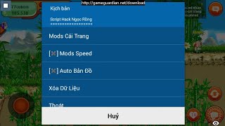 Hướng Dẫn Mod Speed Game Ngọc Rồng [ Mod Speed , Mod Cải Trang , Mod Auto BDKB ]