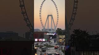 The sunset at JBR,Dubai😍#dubai #jbr #jumeirah