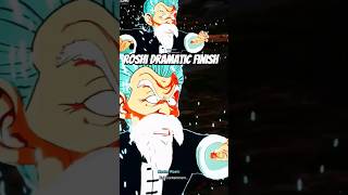 How to use Roshi DRAMATIC FINISH In Sparking! Zero #sparkingzero #anime #shorts