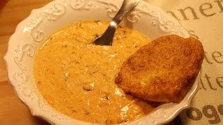 Yellow Squash Fozelek with Egg-fried Bread (Tökfőzelék Bundáskenyérrel)