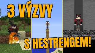 3 Minecraft výzvy - Matty vs Hestreng