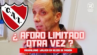 AFORO LIMITADO? “ENTRE LUNES MARTES DEBERÍA QUEDAR DEFINIDO EL AFORO PARA EL DOMINGO” #independiente