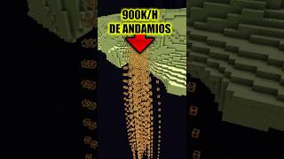 Duplicador de andamios MUY FÁCIL que produce 900k por hora para tu survival