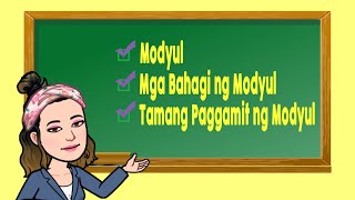 Gabay sa Paggamit ng Modyul