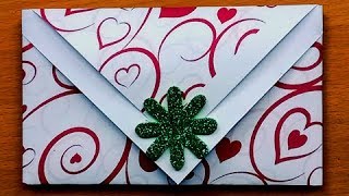 Gift envelope/how to make gift card/gift envelope making/gift card making/how to make gift envelope