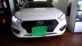 Modificación de faros Hyundai Accent