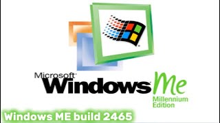 Windows ME beta 2 build 2465